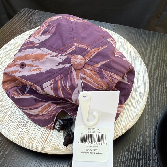 Mountain Hardwear Stryder Trek Sun Hat Unisex Men's Women's One Size Purple Cap - Picture 9 of 13